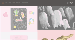 Desktop Screenshot of erinzingre.com